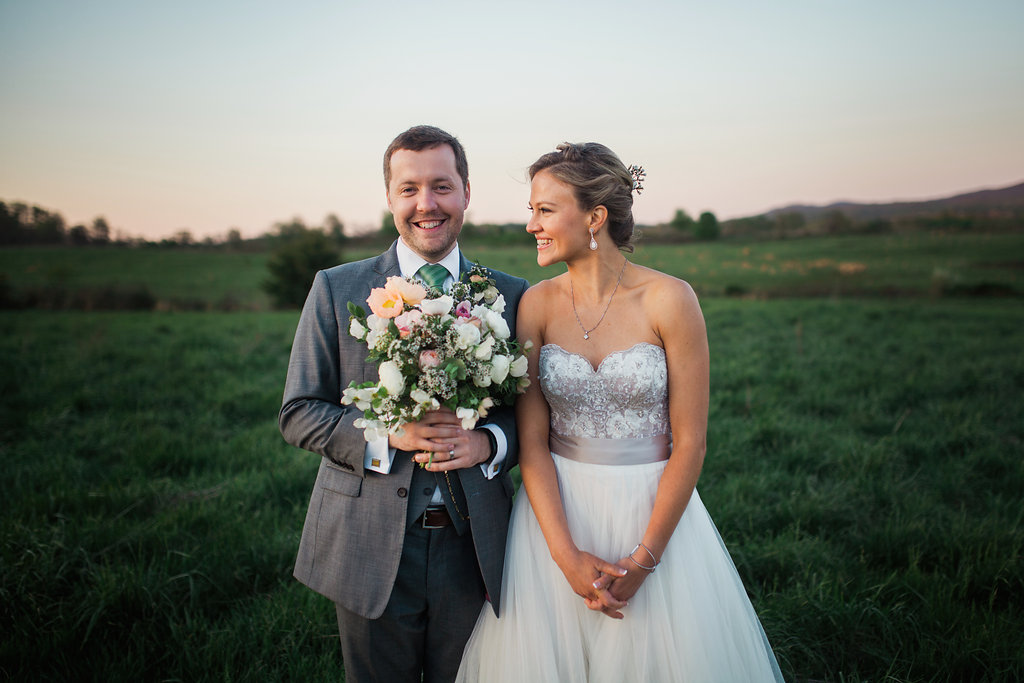Spring Awakening Wedding, flowers by LynnVale Studios, photo by Carly Romeo & Co.